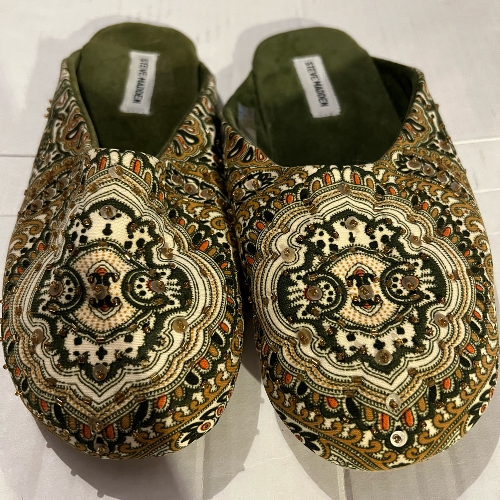 Steven Madden Monaco Slippers Size Ladies M